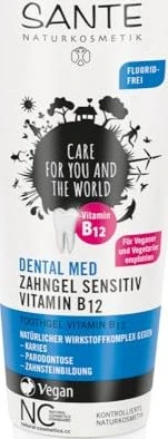 Sante Dental med Sensitiv Vitamin B12 Zahngel, 75ml