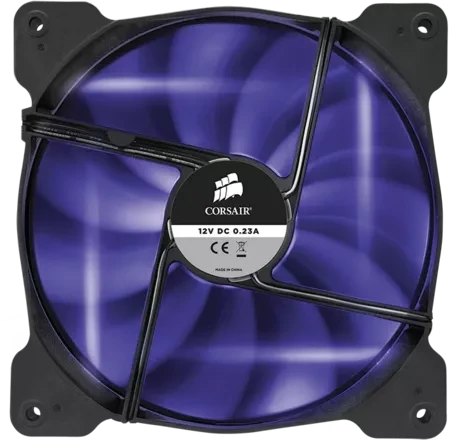 Corsair Air Series LED Purple AF140 Quiet Edition, 140mm