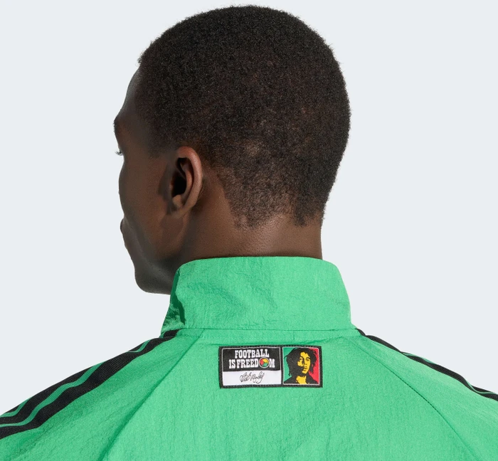 adidas Jamaika x Bob Marley Anthem Auswärts Trainingsjacke vivid green (Herren)