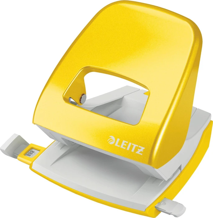 Leitz New NeXXt WOW Bürolocher Metall Blister, gelb