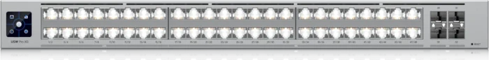 Ubiquiti UniFiSwitch Pro XG 48 Rackmount 10G Managed Switch, 48x RJ-45, 4x SFP28