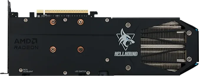PowerColor Hellhound Radeon RX 9060 XT, 16GB GDDR6, HDMI, 2x DP