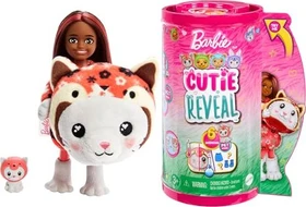 Mattel Barbie - Cutie Reveal Chelsea Costume Cuties - Kitty Red Panda (verschiedene Ausführungen)