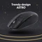 T'nB Rechargeable Bluetooth Wireless Mouse, Astro Exclusiv schwarz/gold, USB/Bluetooth Vorschaubild