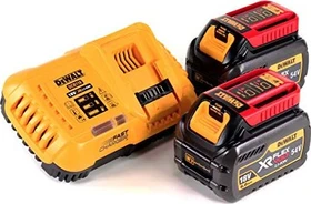 DeWalt DCB118T2 54V XR FlexVolt Starterset 18/54V, 6.0/2.0Ah, Li-Ionen, 2 Akkus [12.0Ah] [216Wh]