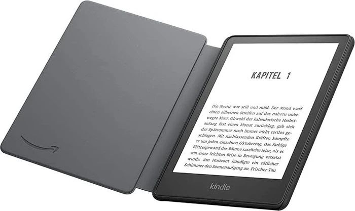 Amazon Kindle Paperwhite 11. Generation Cover, Leder, schwarz