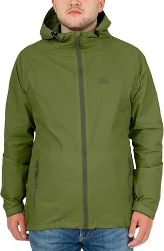 Highlander Stow & Go Waterproof Funktionsjacke olive green