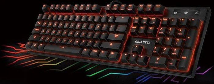 GIGABYTE Force K85, Kailh RED, USB, DE