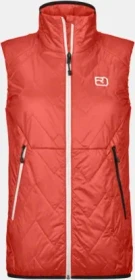 Ortovox Swisswool Piz Vial Funktionsweste coral (Damen)