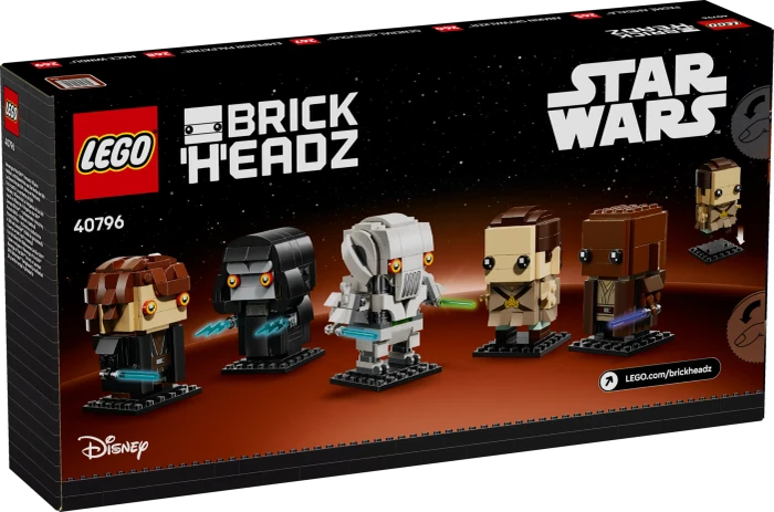 LEGO BrickHeadz - Helden und Bösewichte aus Die Rache der Sith