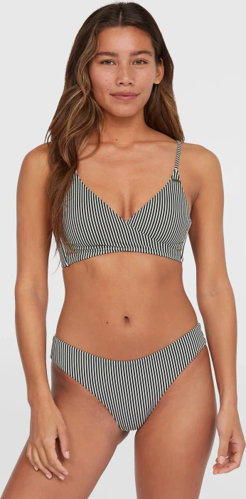 O'Neill Essentials Baay Maoi Bikini-Set black simple stripe (Damen)