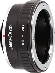K&F Concept Adapter für Olympus OM auf Fujifilm X