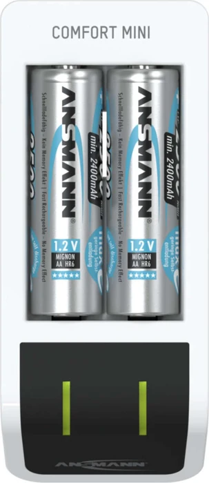 Ansmann Comfort Mini inkl. 2x AA NiMh 2100mAh