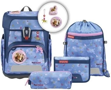 Step by Step Cloud Horse Friends Schultaschen-Set, 5-tlg.
