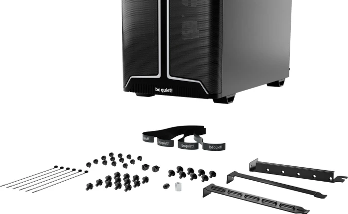 be quiet! Pure Base 501 DX Black, Glasfenster