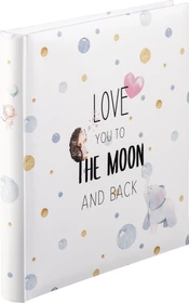 Hama Buch Fotoalbum To The Moon 29x32 / 60 weiße Seiten
