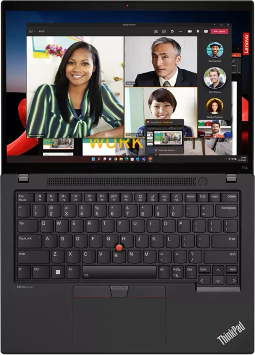 Lenovo ThinkPad T14 G4 (Intel), Thunder Black, Core i7-1355U, 16GB RAM, 512GB SSD, DE