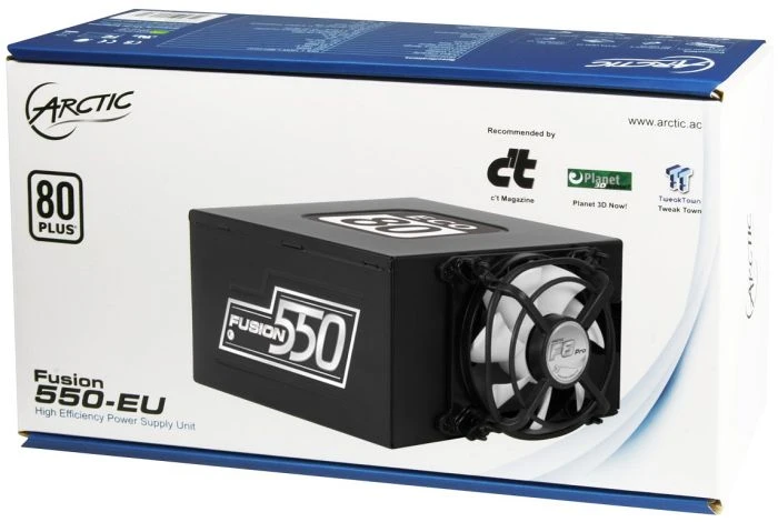 ARCTIC Fusion 550RF 550W, ATX 2.2