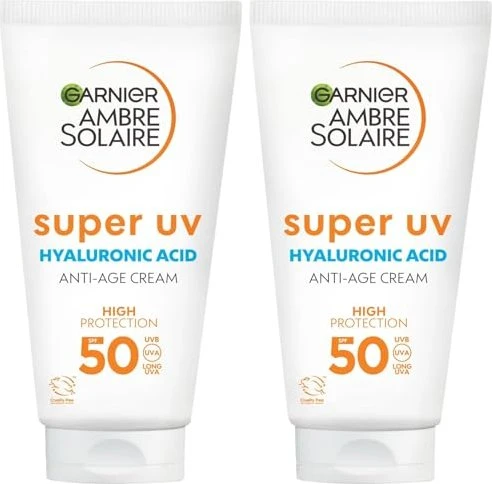 Garnier Ambre Solaire Super UV Anti-Age Sonnencreme LSF50, 50ml