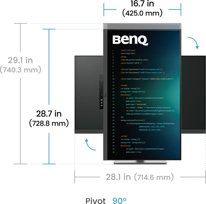 BenQ RD320U, 31.5"