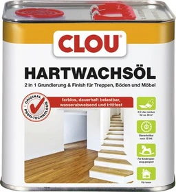 CLOU Hartwachs-Öl farblos, 2.5l