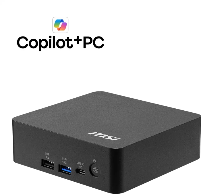 MSI Cubi NUC AI+ 3MG-003EU, Core Ultra 7 355, 16GB RAM, 1TB SSD, Windows 11 Pro