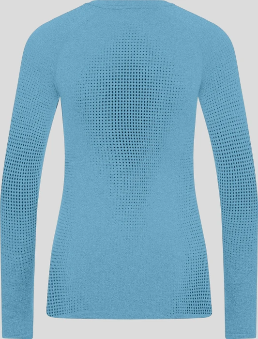 Odlo Performance Warm Eco Funktionsshirt langarm provincial blue (Damen)