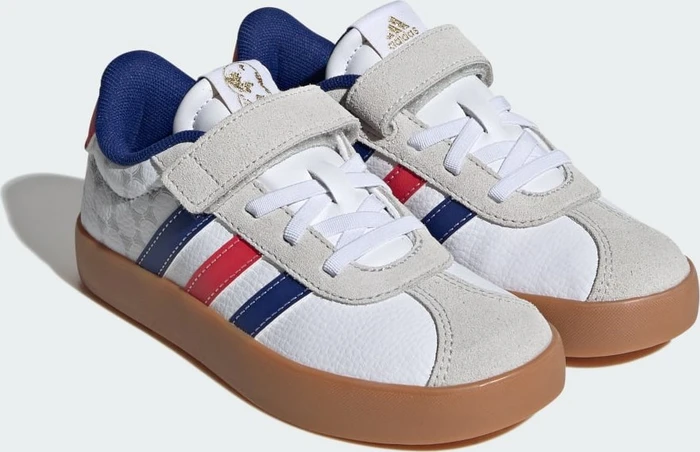 adidas VL Court 3.0 cloud white/pure ruby/mystery ink (Junior)