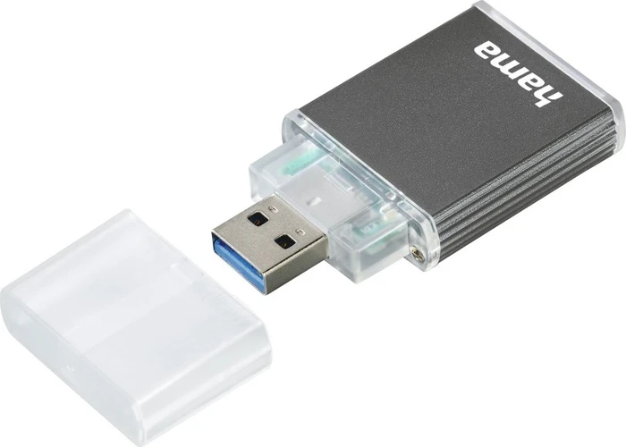 Hama Single-Slot-Cardreader, USB-A 3.0 [Stecker]