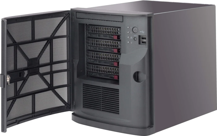 Supermicro SuperChassis 721TQ-350B2, Mini-ITX, 350W Flex-ATX