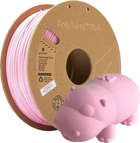 Polymaker PolyTerra PLA, Sakura Pink, Spule, 1.75mm, 1.00kg
