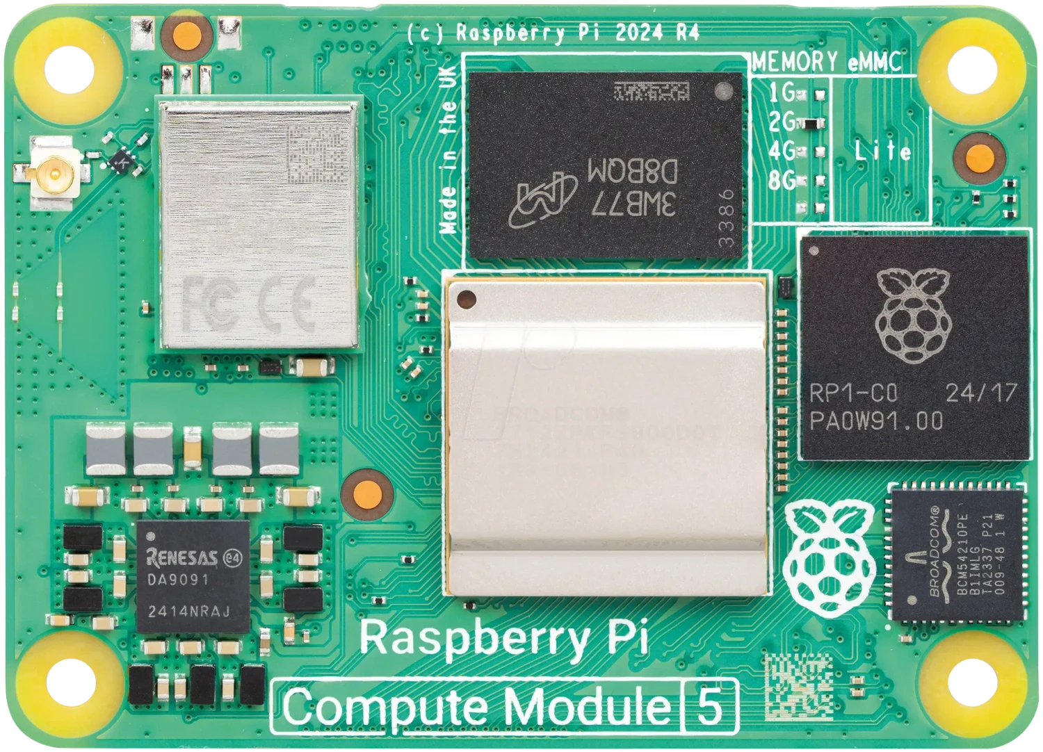 Raspberry Pi Compute Module 5 8GB ab € 265,99 (2026