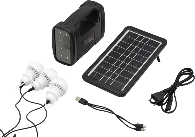 Technaxx TX-199 Solargenerator + 1x Solarpanel 3W, 24Wh