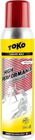 Toko High Performance Liquid Paraffin 125ml Gleit Wachs rot