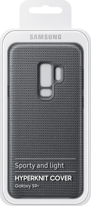 Samsung Hyperknit Cover für Galaxy S9+ grau