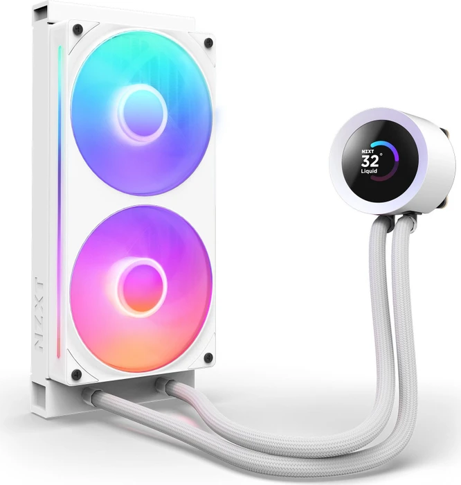 NZXT Kraken Plus 240 RGB White