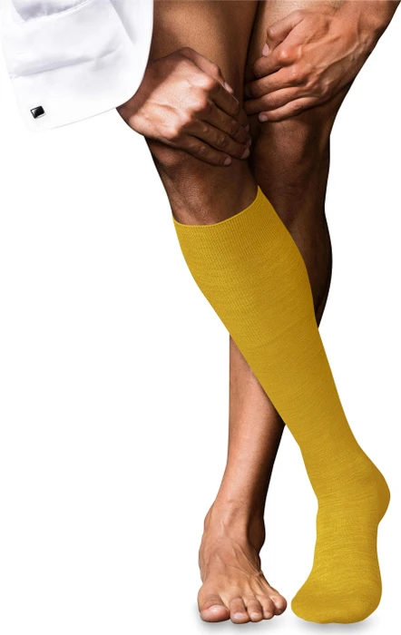 Falke No. 6 Finest Merino & Silk Socken mimosa (Herren)