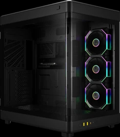 Gamdias Neso P1 Pro, schwarz, Glasfenster (16332-825B3-40000-G)