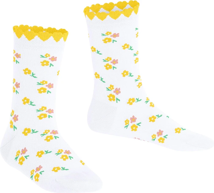Falke Ditsy Flowers Socken weiß (Junior)
