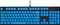 Corsair Pro Keycap Mod Kit, Kunststoff (PBT) Double-Shot, blau, 105 Tasten, ISO-DE Vorschaubild