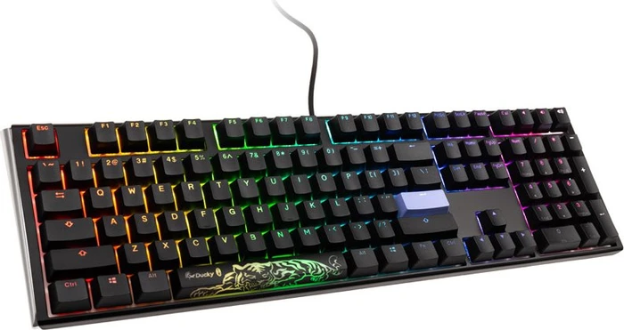Ducky One 3 PBT, LEDs RGB, Classic Black, MX RGB RED, USB, US