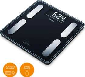 Beurer BF 400 Signature Line digitale Körperanalysewaage black