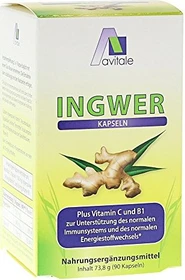 Avitale Ingwer Kapseln, 90 Stück