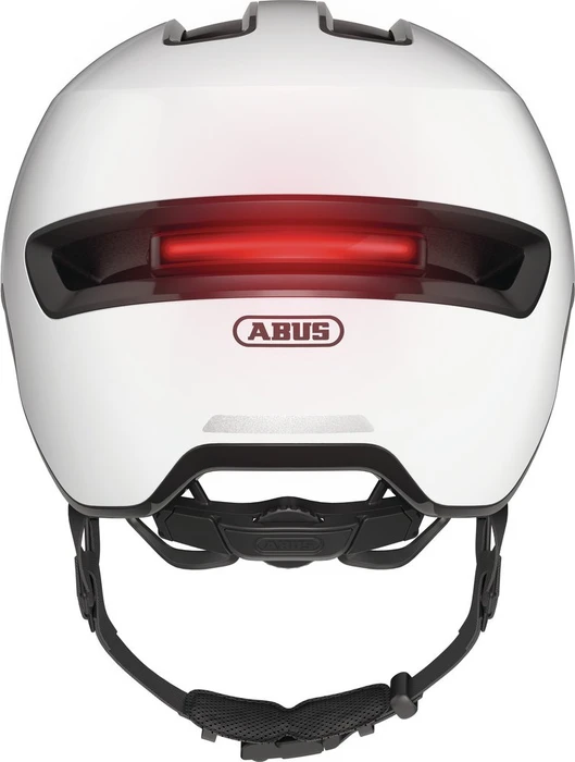 ABUS HUD-Y ACE Helm shiny white