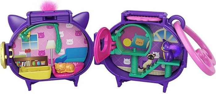 Mattel Polly Pocket - Tier Schatulle (verschiedene Ausführungen)