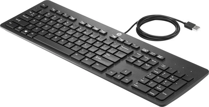 HP Slim Business Keyboard, USB, SE