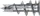 fischer GKM Gipskartondübel, 31mm, 100 Stück (24556)