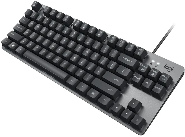 Logitech K835 TKL Mechanical Keyboard, grau/schwarz, TTC RED, USB, DE