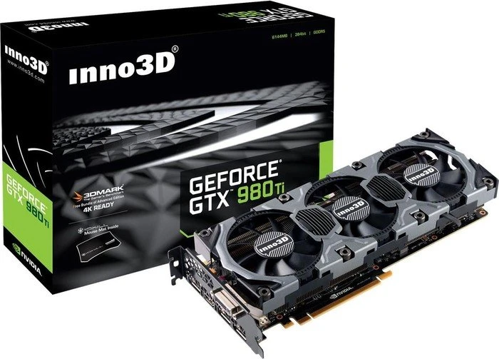 INNO3D GeForce GTX 980 Ti OC HerculeZ X3, 6GB GDDR5, DVI, HDMI, 3x DP