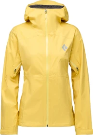 Black Diamond FineLine Stretch Rain Shell Funktionsjacke soft ochre (Damen)